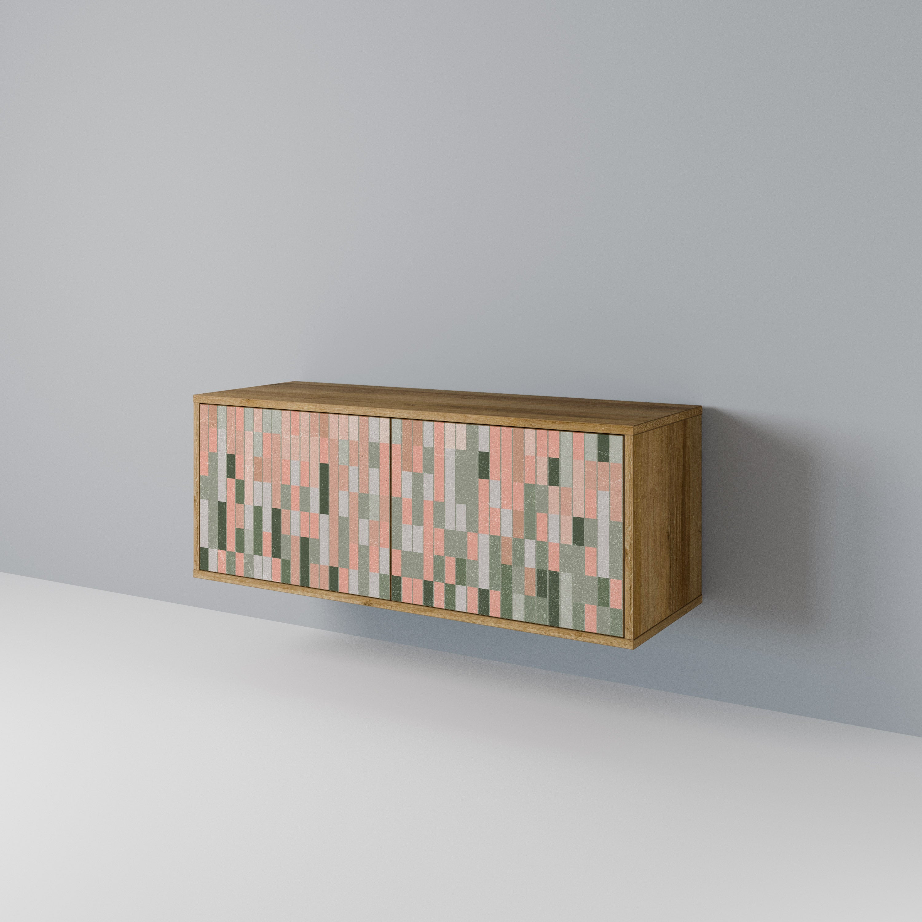 BUILDING THE FUTURE Compact 2-Door TV Cabinet