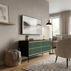 ILUSION GATE Compact 2-Door TV Cabinet