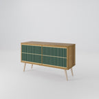 ILUSION GATE Compact 2-Door TV Cabinet