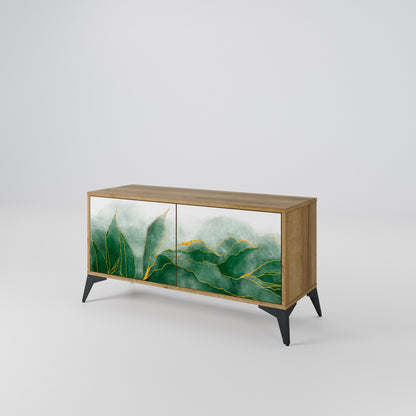 EXPENSIVE NATURE Kompakt TV-bänk med 2 dörrar