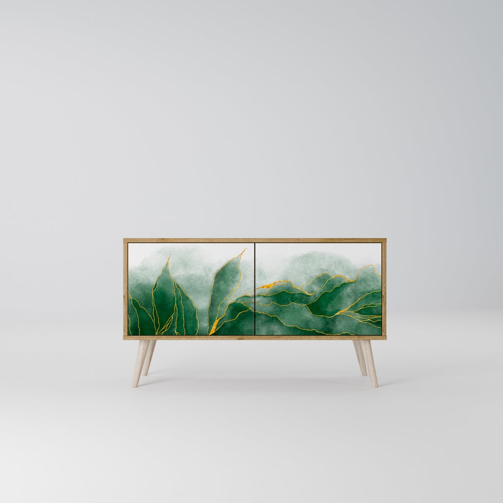 EXPENSIVE NATURE Kompakt TV-bänk med 2 dörrar