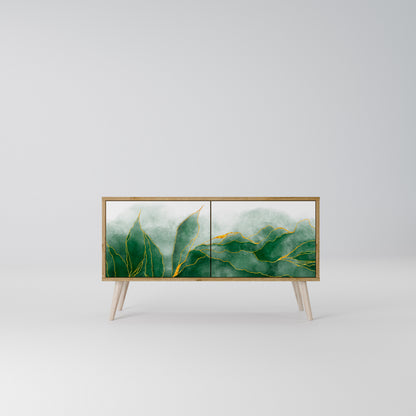 EXPENSIVE NATURE Kompakt TV-bänk med 2 dörrar