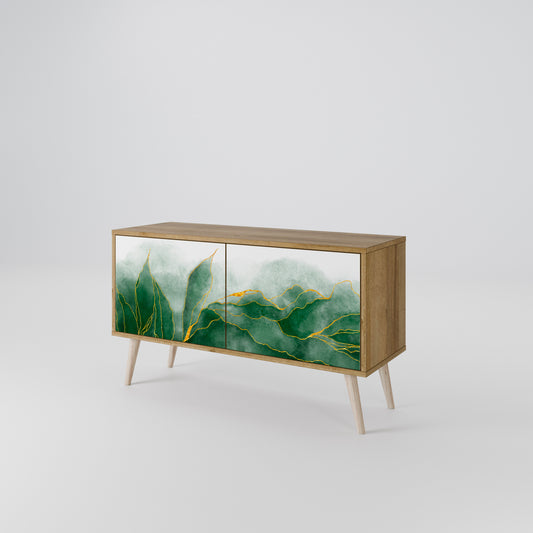 EXPENSIVE NATURE Kompakt TV-bänk med 2 dörrar