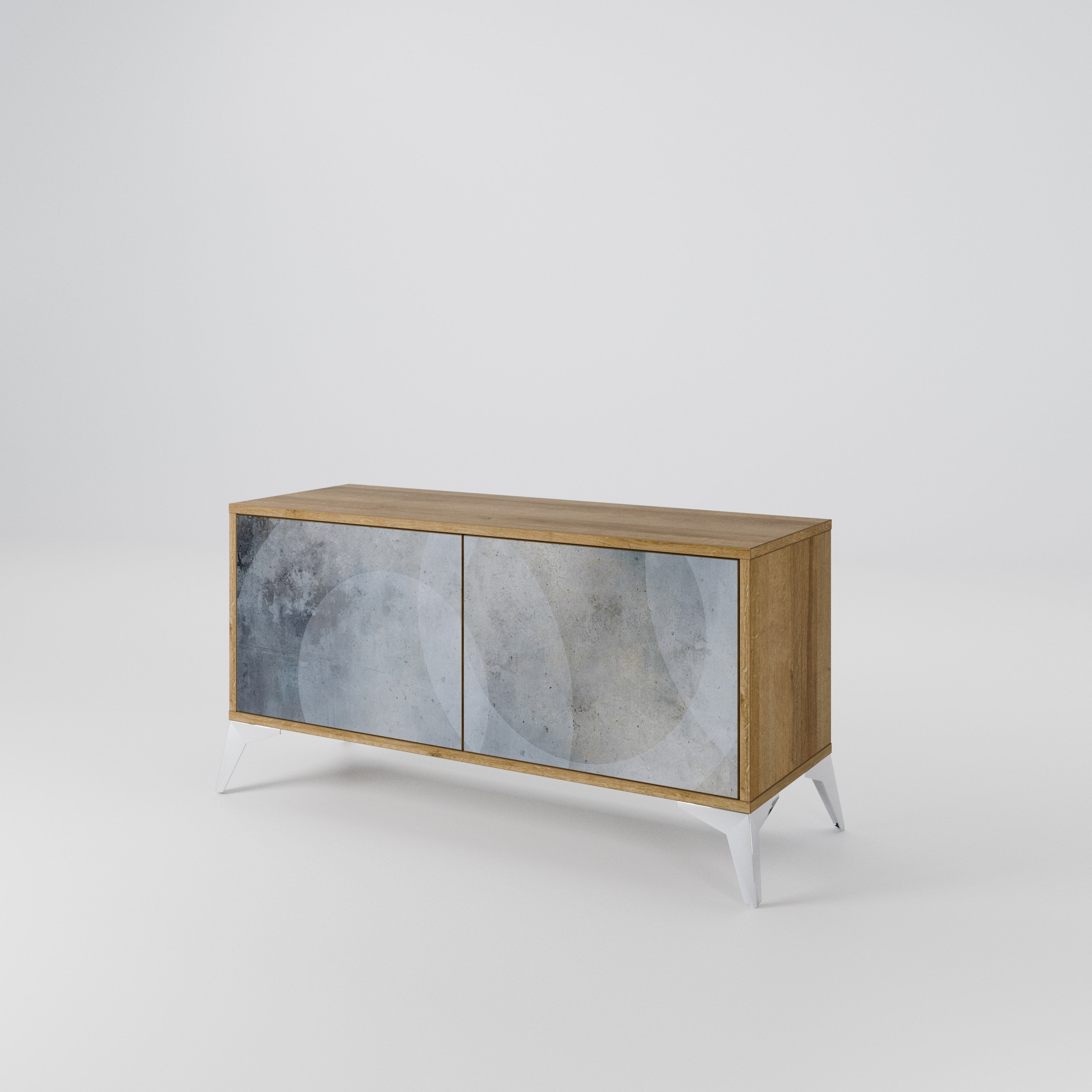 MUTED ARC Compact 2-Door TV Cabinet