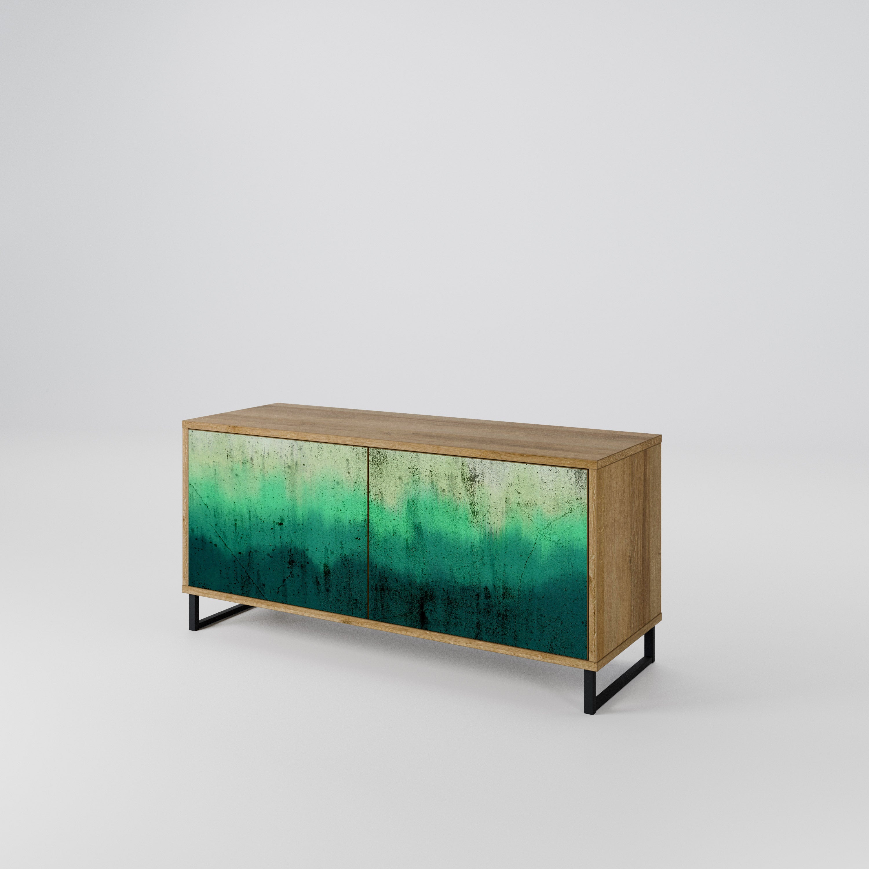 NORTHERN LIGHTS Compact 2-Door TV Cabinet