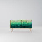 NORTHERN LIGHTS Kompakt TV-bänk med 2 dörrar