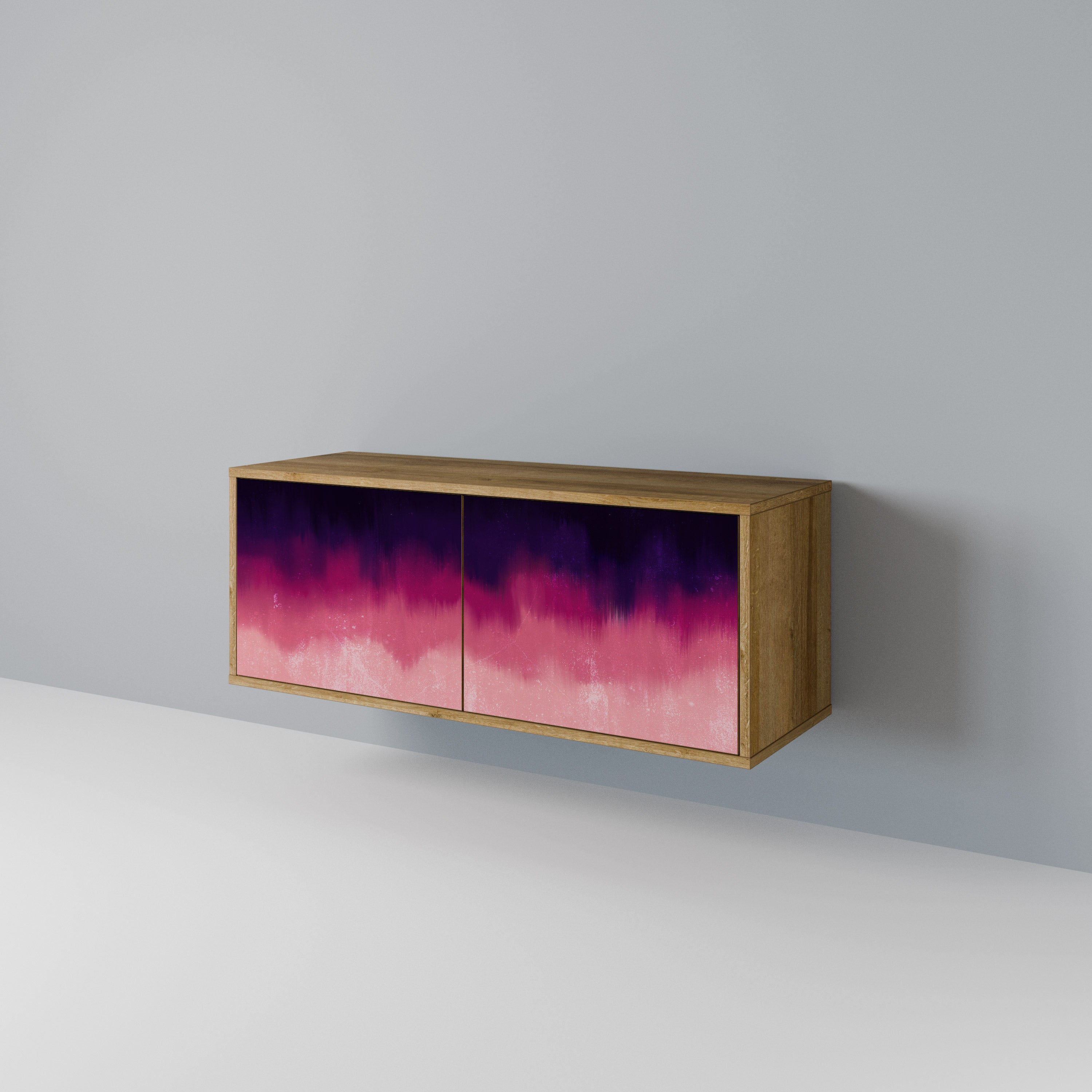 AURORA BOREALIS Compact 2-Door TV Cabinet