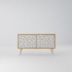 PASSING SECONDS Kompakt TV-bänk med 2 dörrar