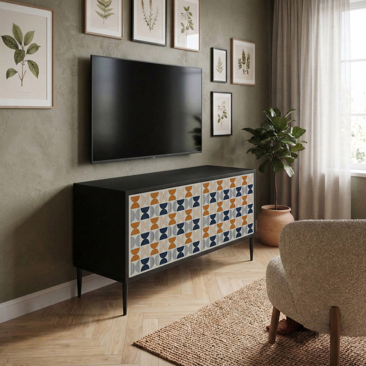 REFLECTION RANGE Compact 2-Door TV Cabinet