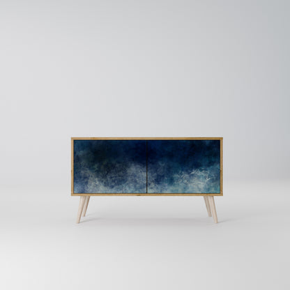 CELESTIAL FALL Kompakt TV-bänk med 2 dörrar