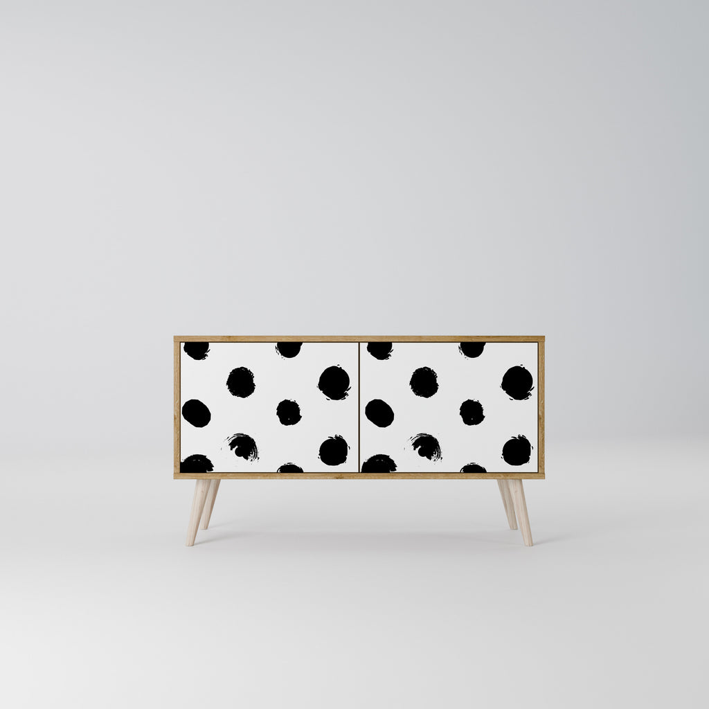 SLIPPING MINUTES Kompakt TV-bänk med 2 dörrar