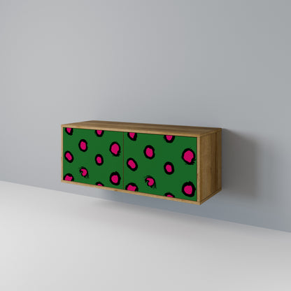 FUNKY SPOTS Kompakt TV-bänk med 2 dörrar