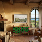 FUNKY SPOTS Kompakt TV-bänk med 2 dörrar