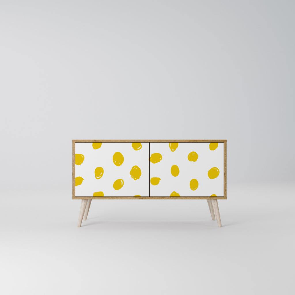 RADIANT REVERIE Kompakt TV-bänk med 2 dörrar