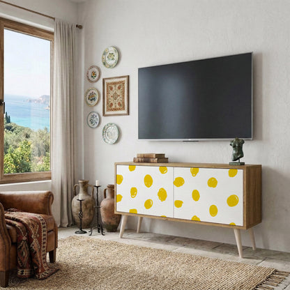 RADIANT REVERIE Kompakt TV-bänk med 2 dörrar