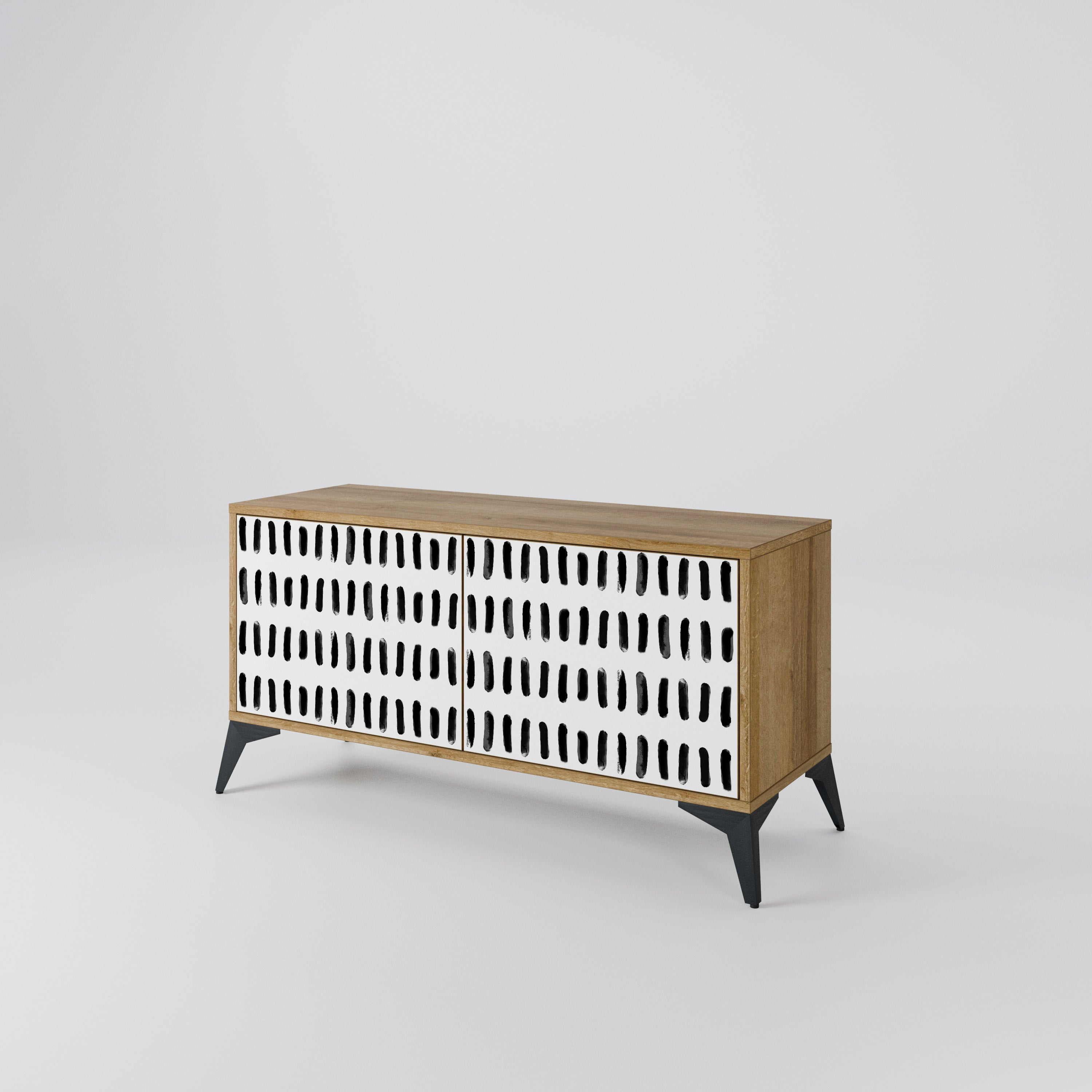 NIGHTY MELODIES Compact 2-Door TV Cabinet