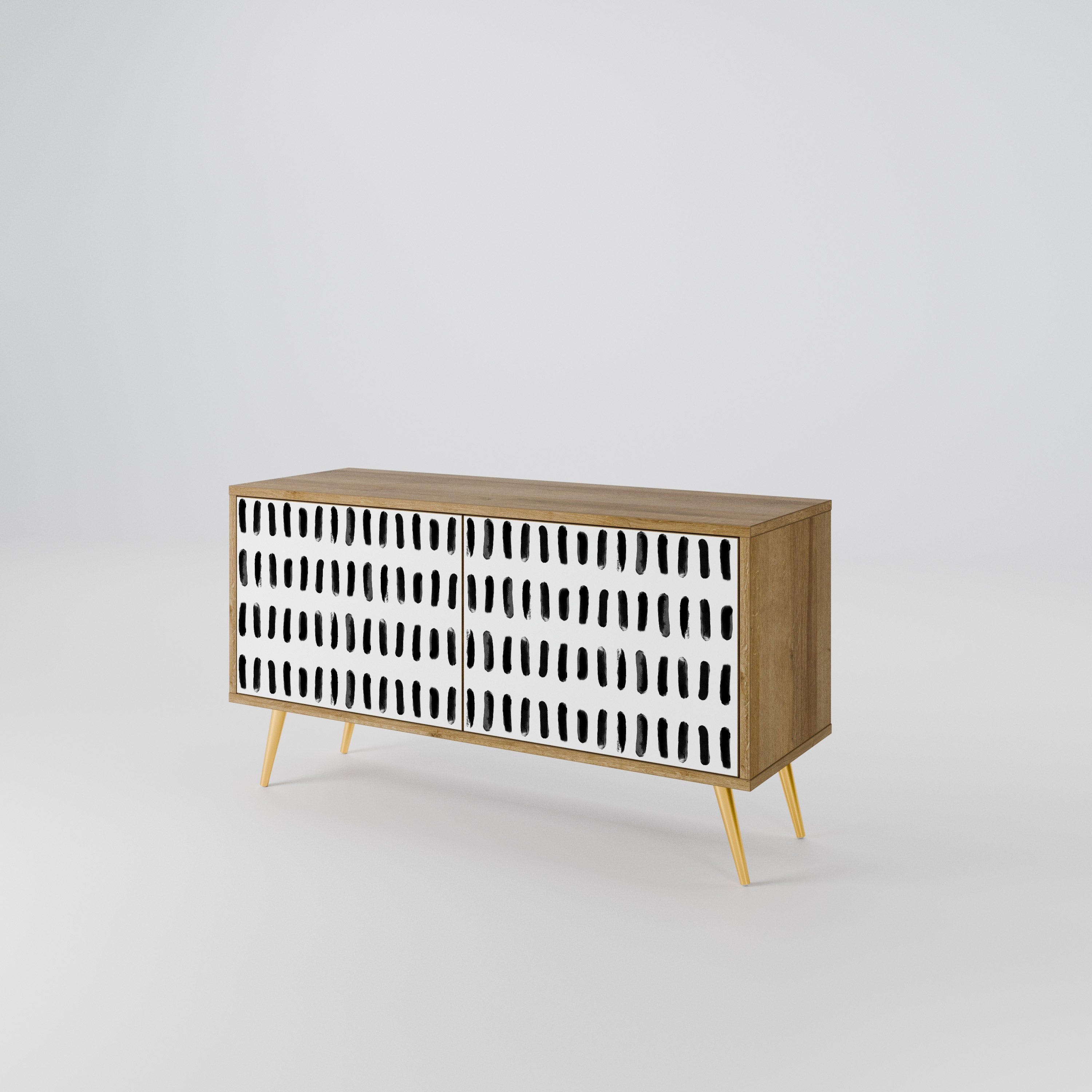 NIGHTY MELODIES Compact 2-Door TV Cabinet