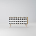 NIGHTY MELODIES Kompakt TV-bänk med 2 dörrar