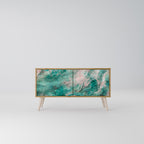 ABSTRACT ALCHEMY Compact 2-Door TV Cabinet