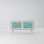 BE THE CHANGE Kompakt TV-bänk med 2 dörrar