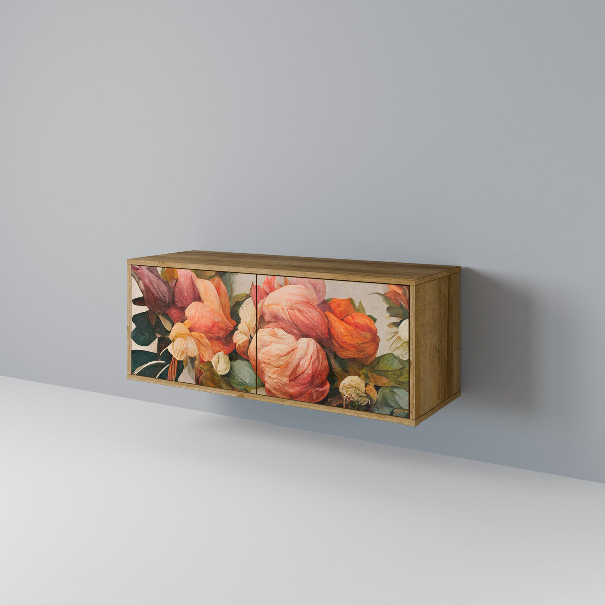 STYLISH BEAUTY Kompakt TV-bänk med 2 dörrar