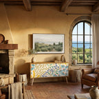 HELLO SPRING Compact 2-Door TV Cabinet