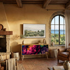 BLOOMING ELEGANCE Kompakt TV-bänk med 2 dörrar