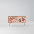 PASTEL DESTINY Compact 2-Door TV Cabinet