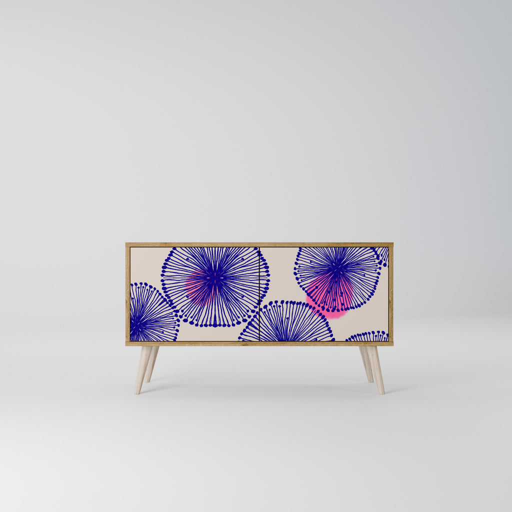 MAGIC NATURE Compact 2-Door TV Cabinet