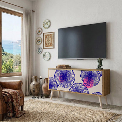 MAGIC NATURE Kompakt TV-bänk med 2 dörrar