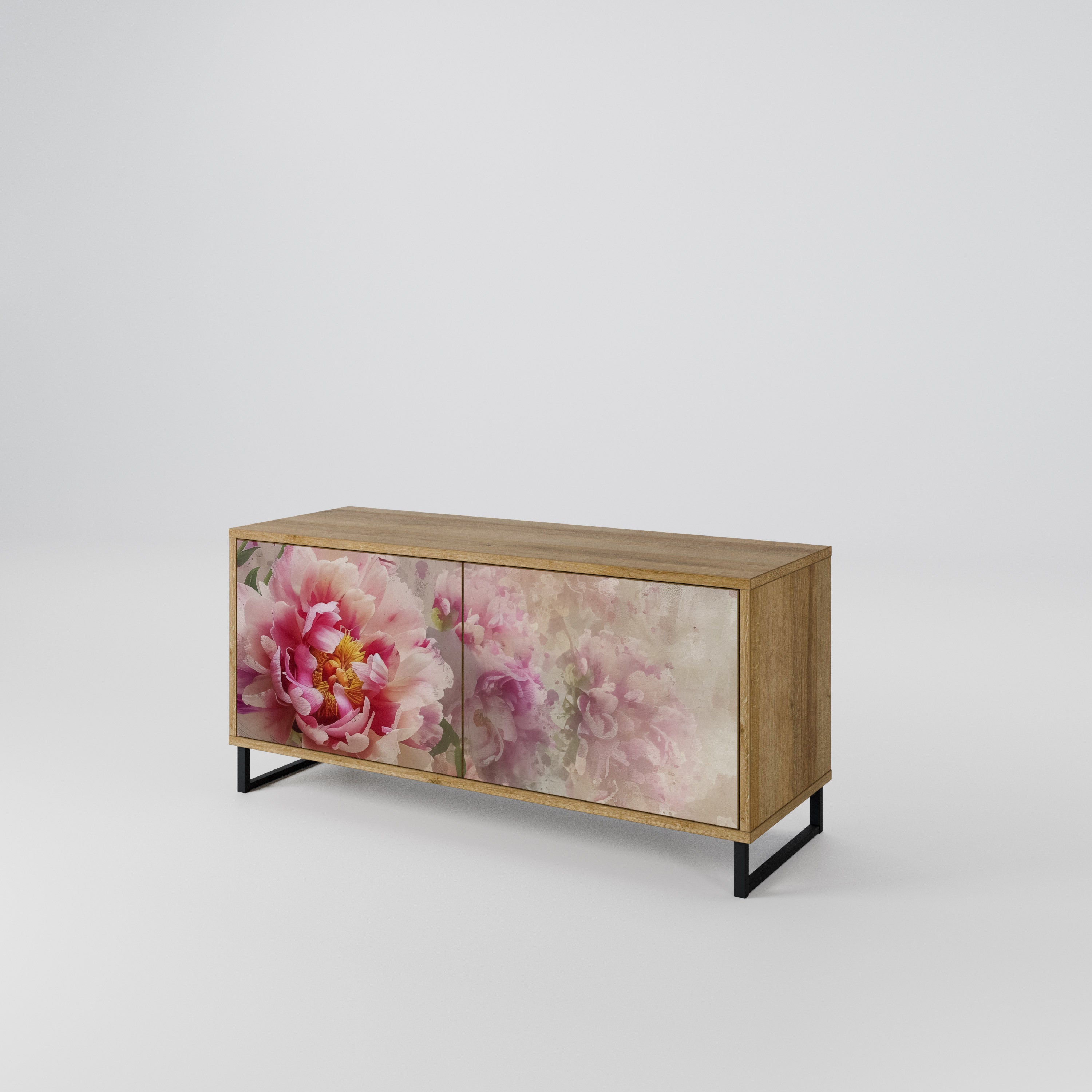 PEONY WHISPER Kompakt TV-bänk med 2 dörrar