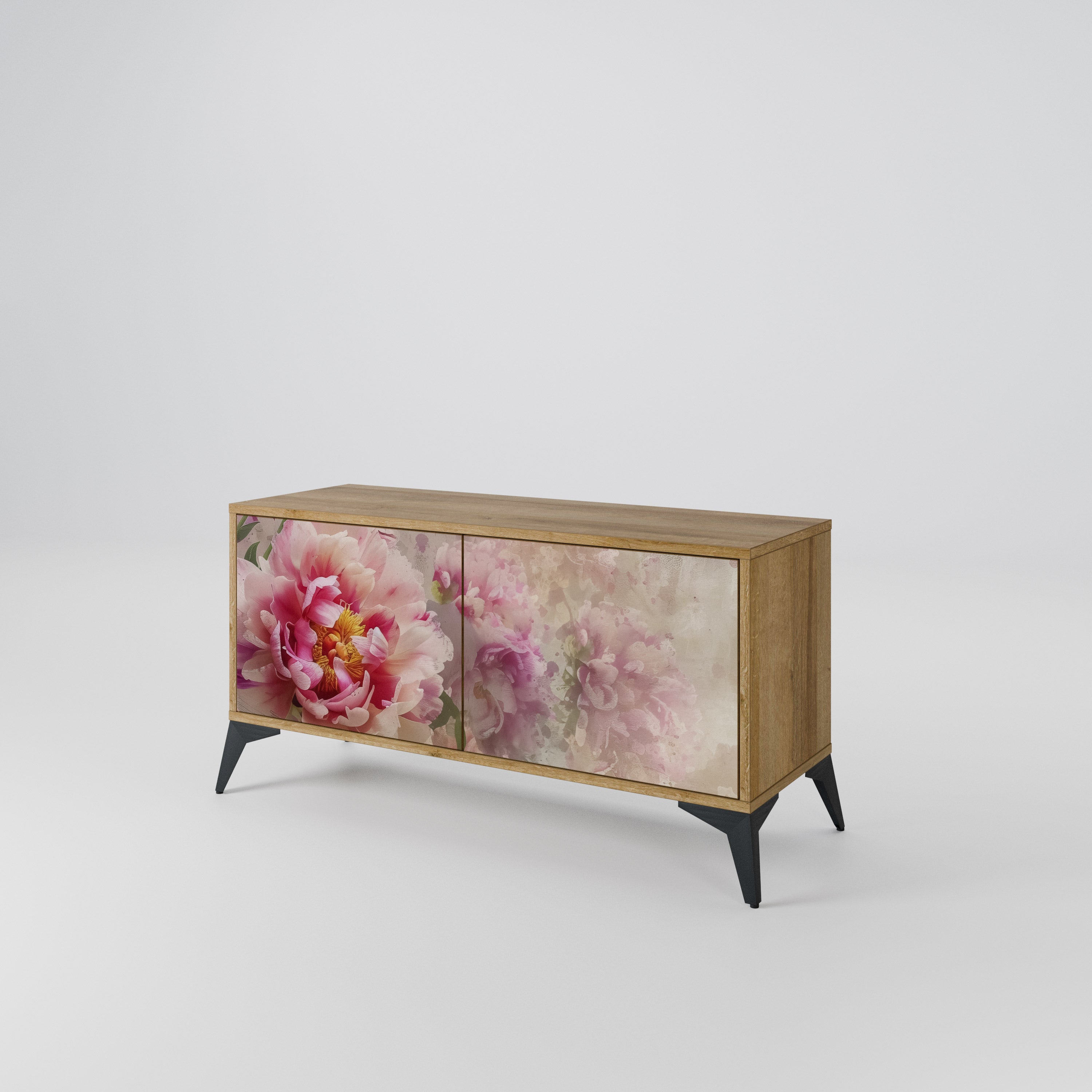 PEONY WHISPER Kompakt TV-bänk med 2 dörrar