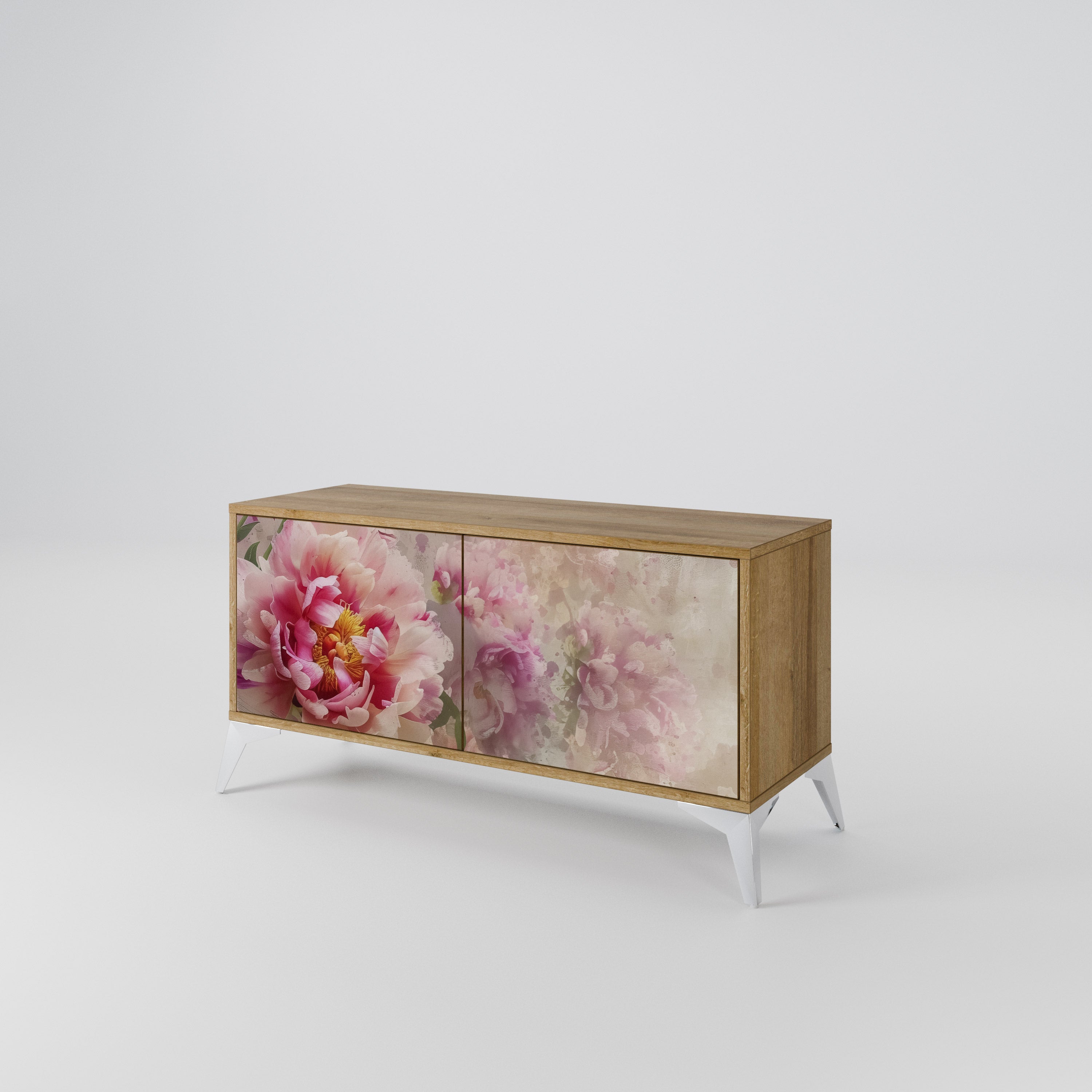 PEONY WHISPER Kompakt TV-bänk med 2 dörrar