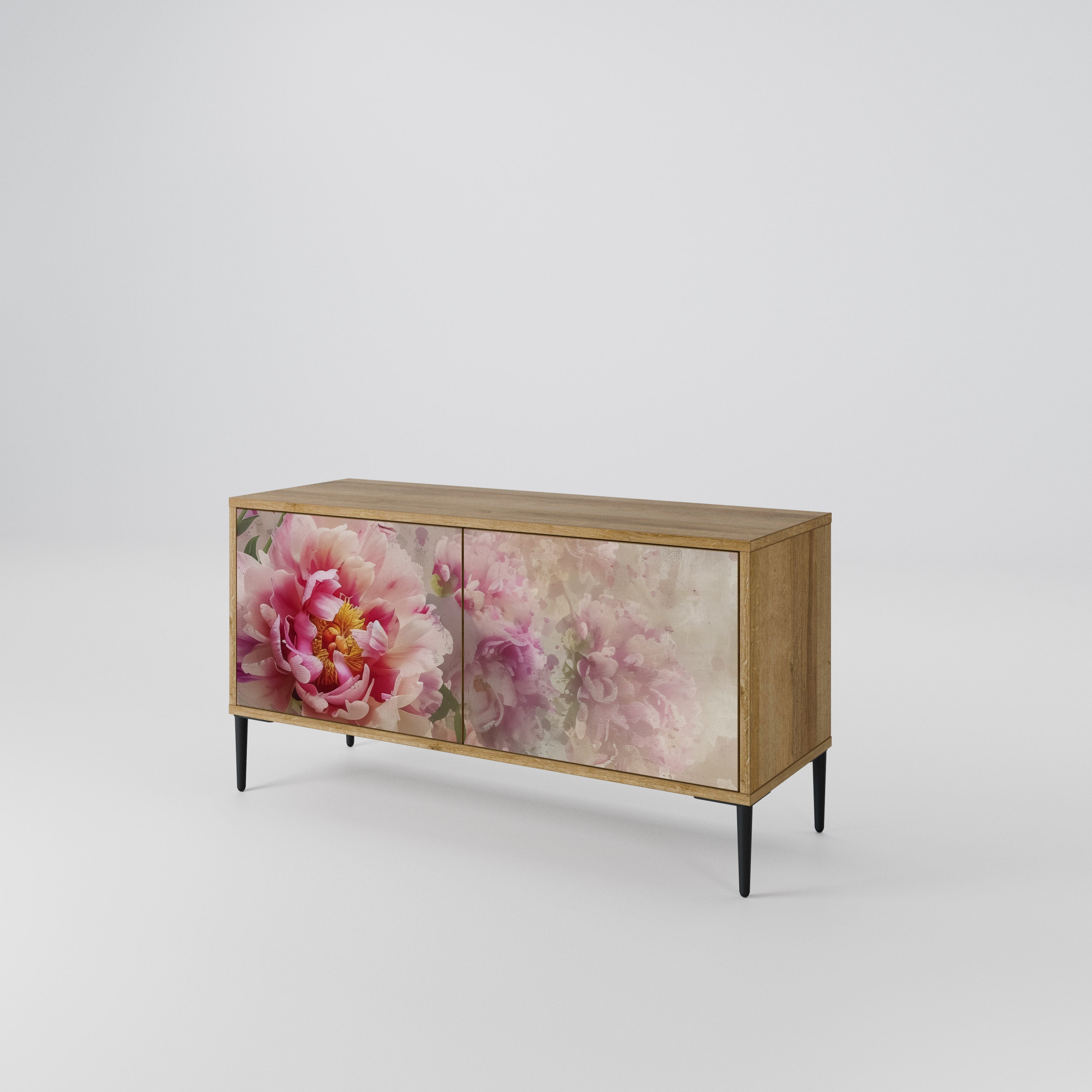 PEONY WHISPER Kompakt TV-bänk med 2 dörrar