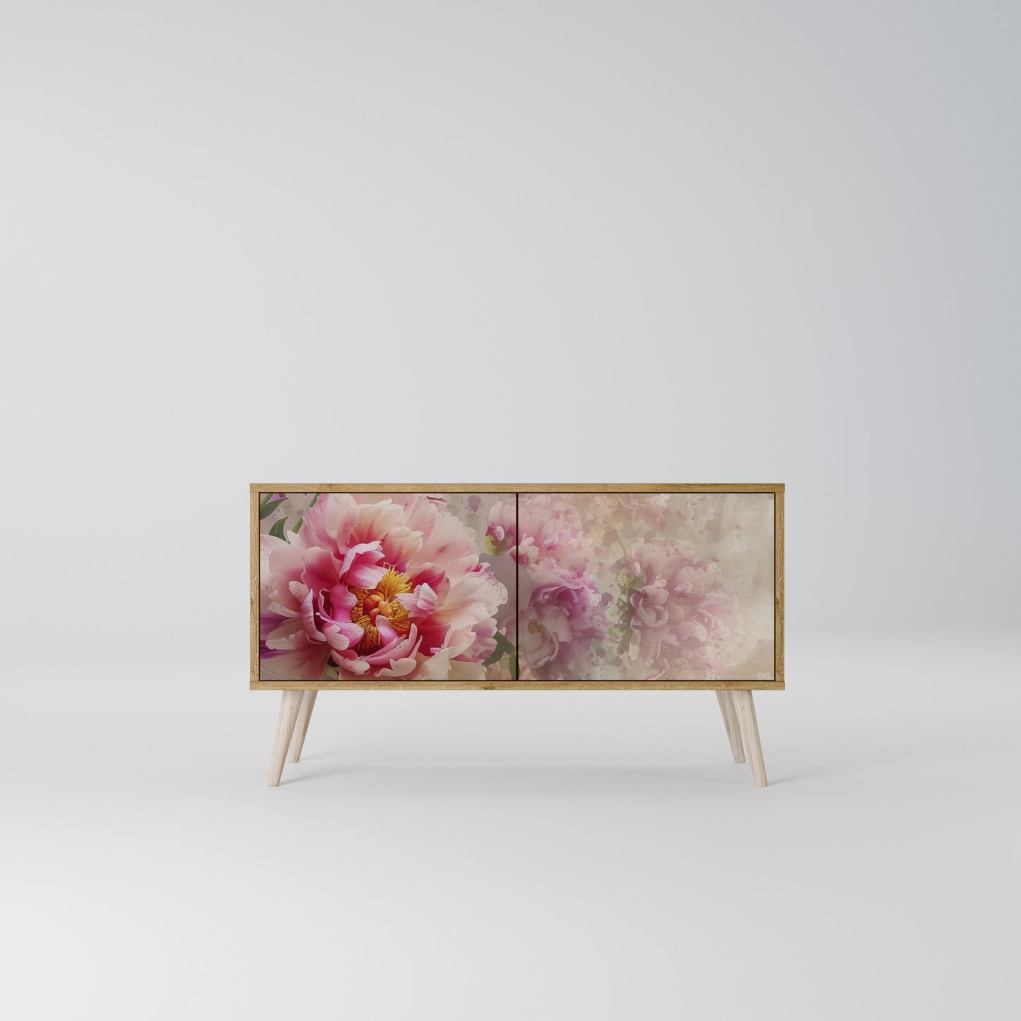 PEONY WHISPER Kompakt TV-bänk med 2 dörrar