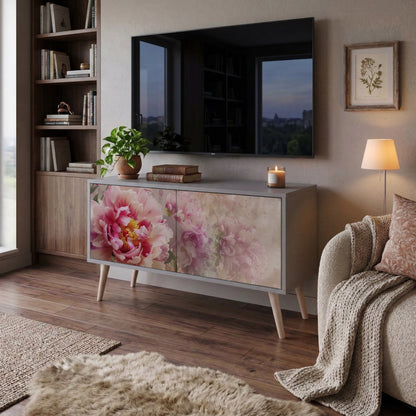 PEONY WHISPER Kompakt TV-bänk med 2 dörrar