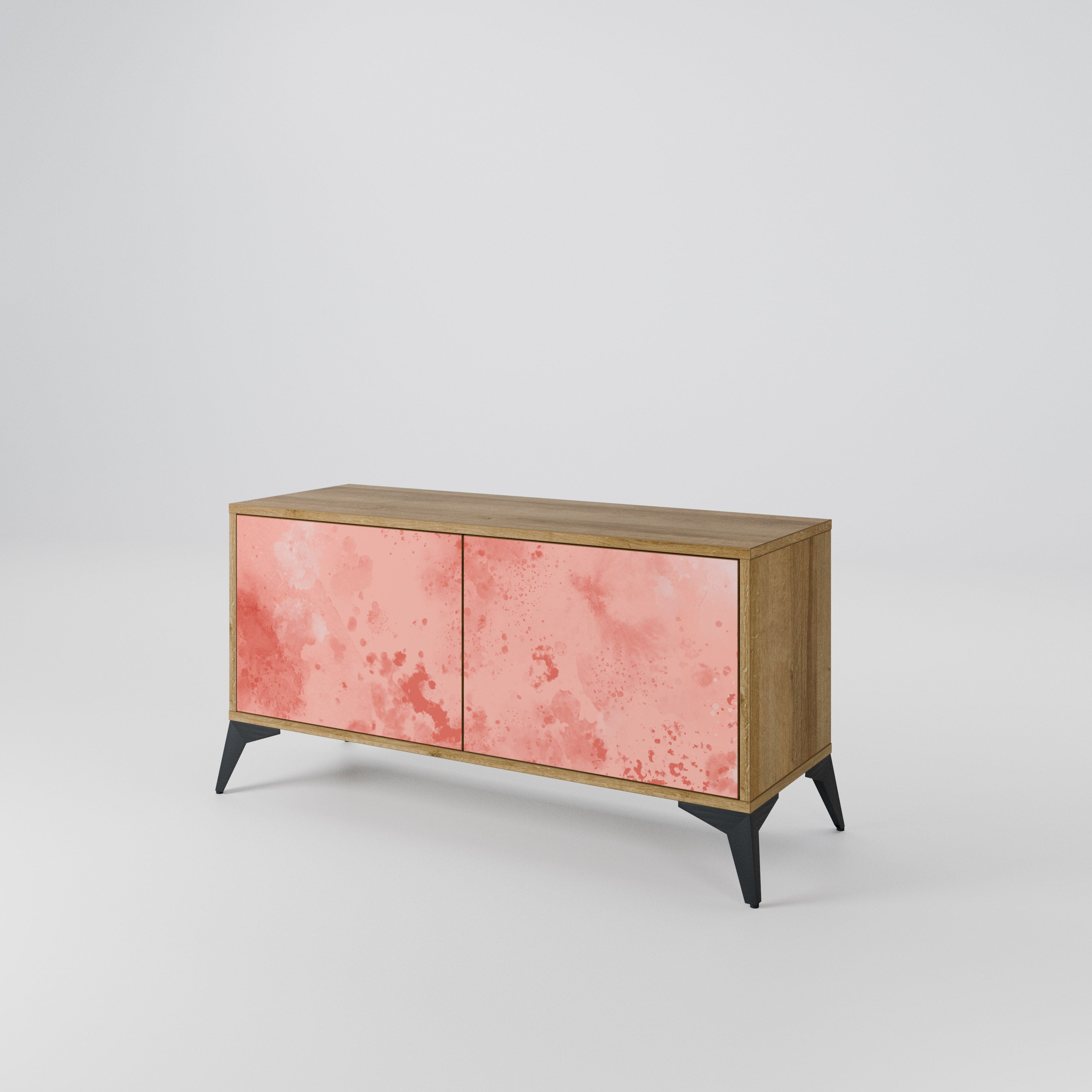 CRANE DANCE Kompakt TV-skåp med 2 dörrar