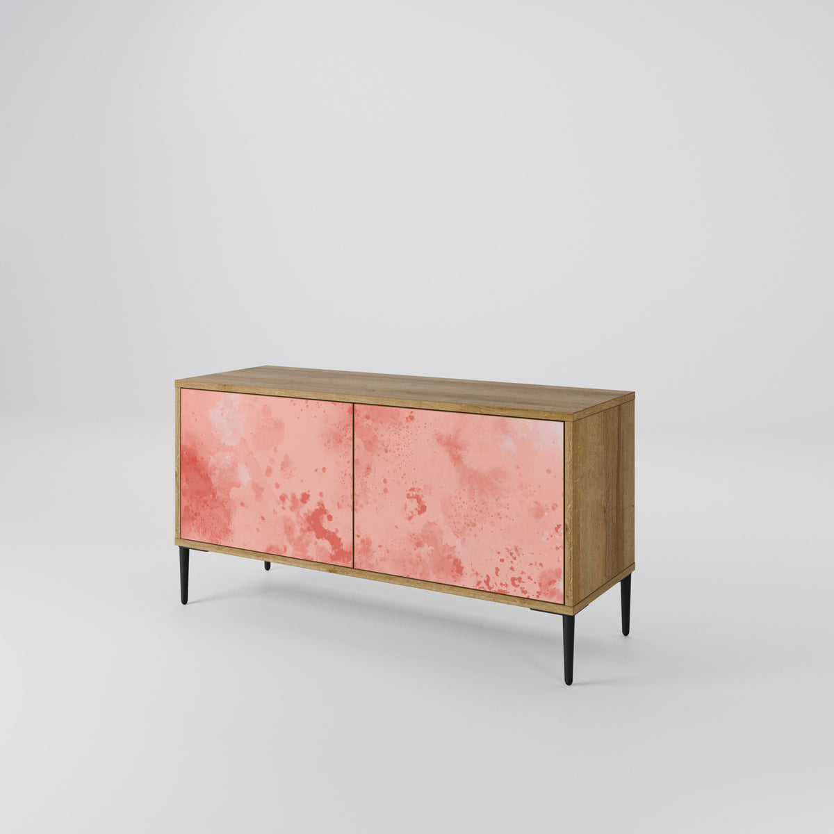 CRANE DANCE Kompakt TV-bänk med 2 dörrar