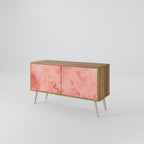 CRANE DANCE Kompakt TV-bänk med 2 dörrar