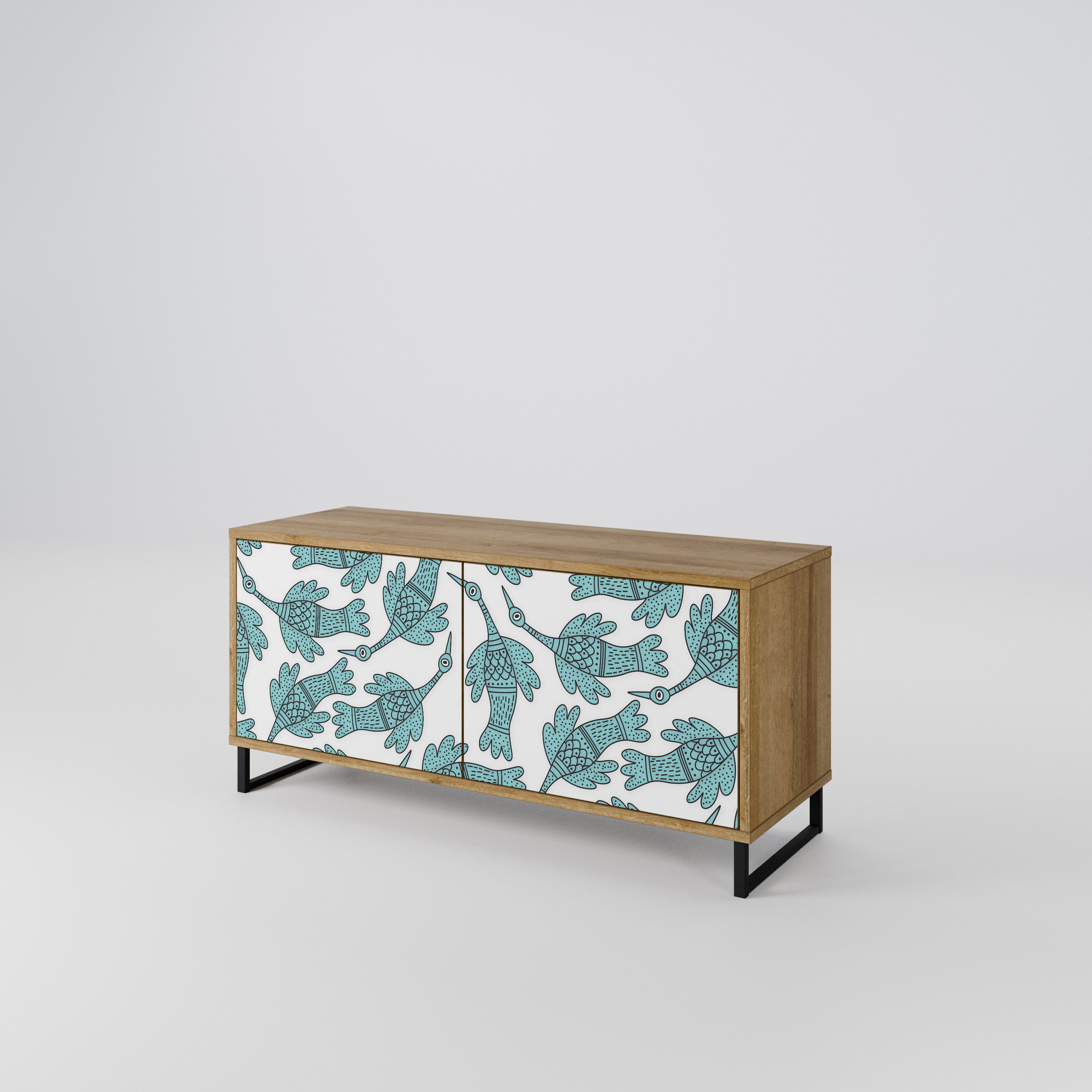 WATERSPOUT SONGIBIRD Kompakt TV-skåp med 2 dörrar