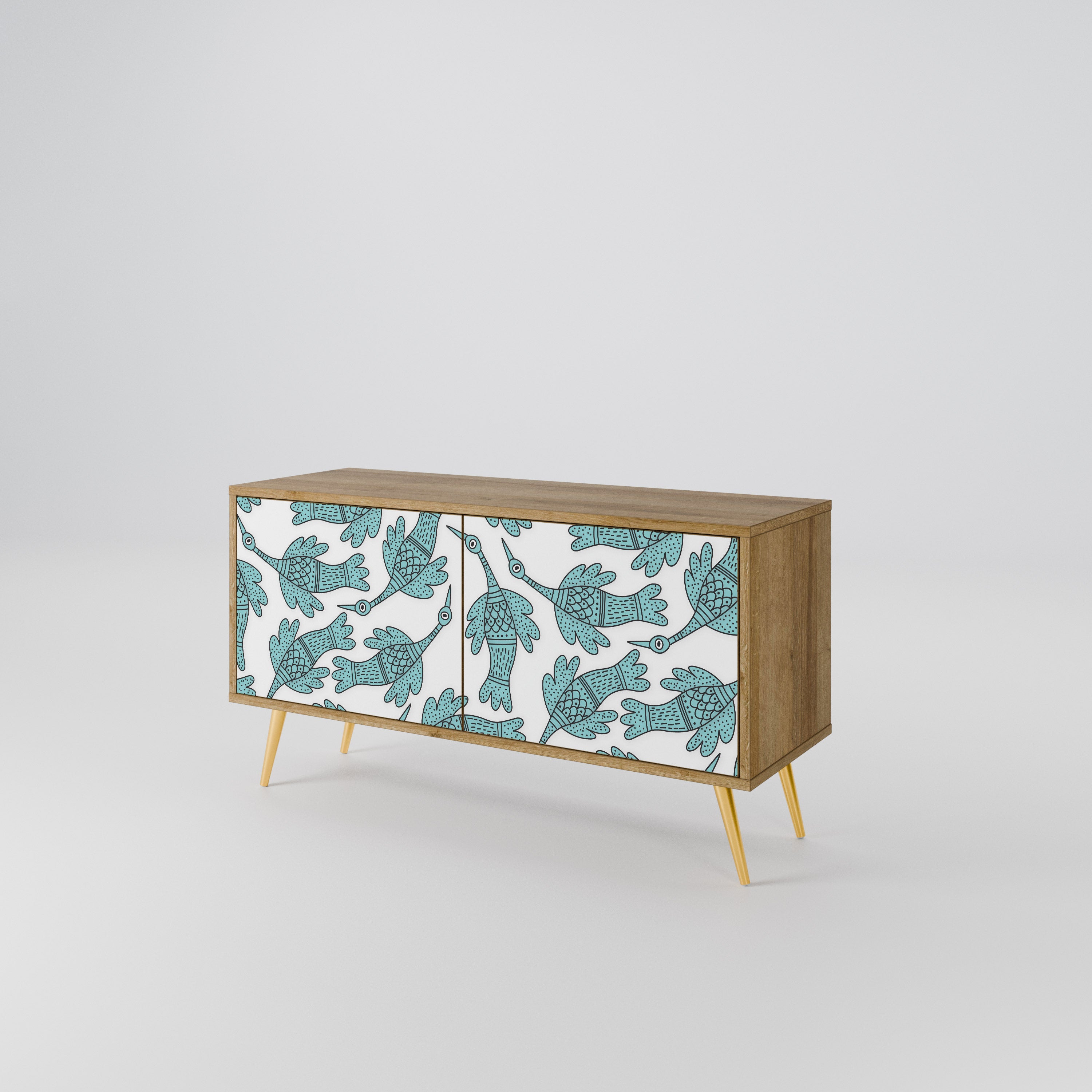 WATERSPOUT SONGIBIRD Kompakt TV-skåp med 2 dörrar