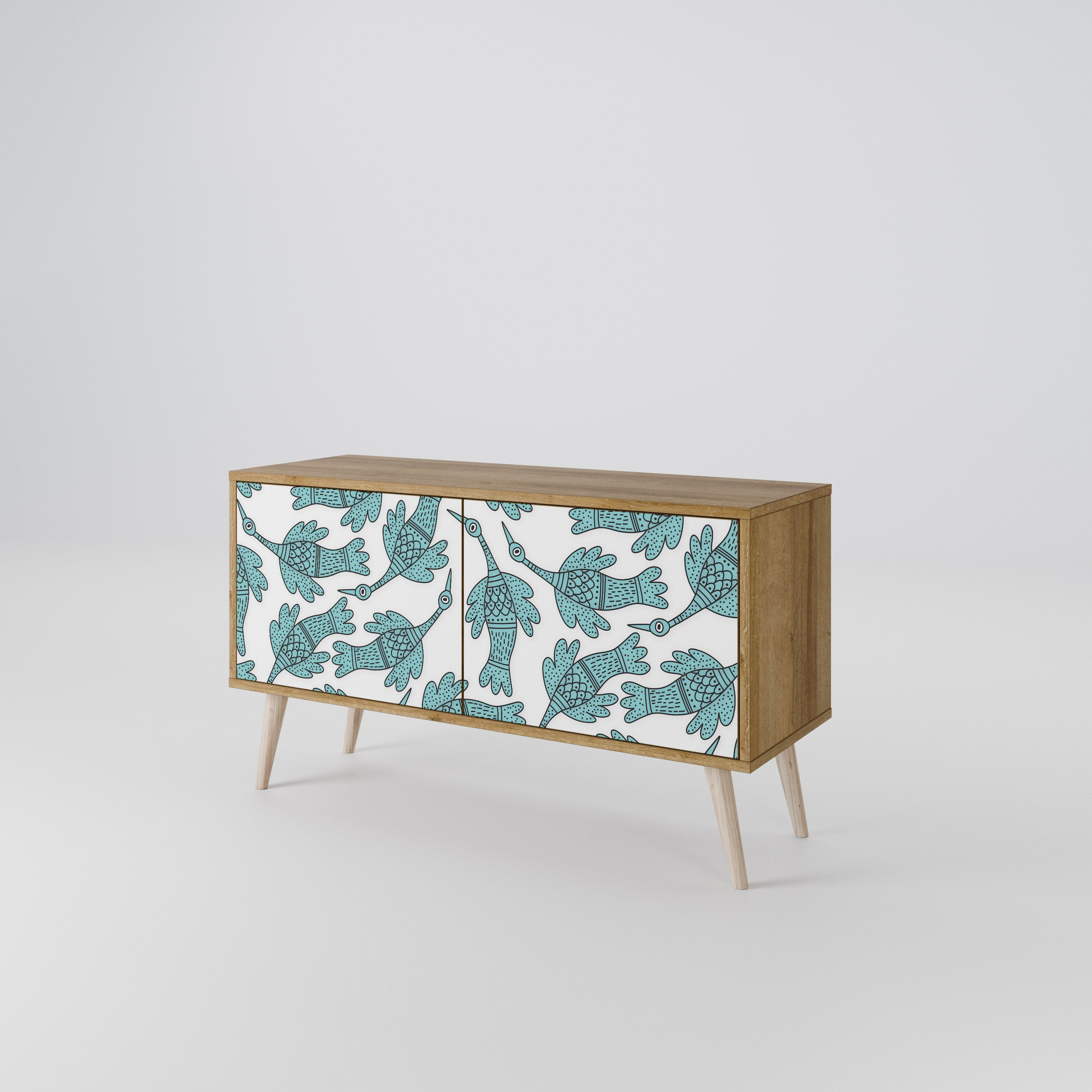 WATERSPOUT SONGIBIRD Kompakt TV-skåp med 2 dörrar