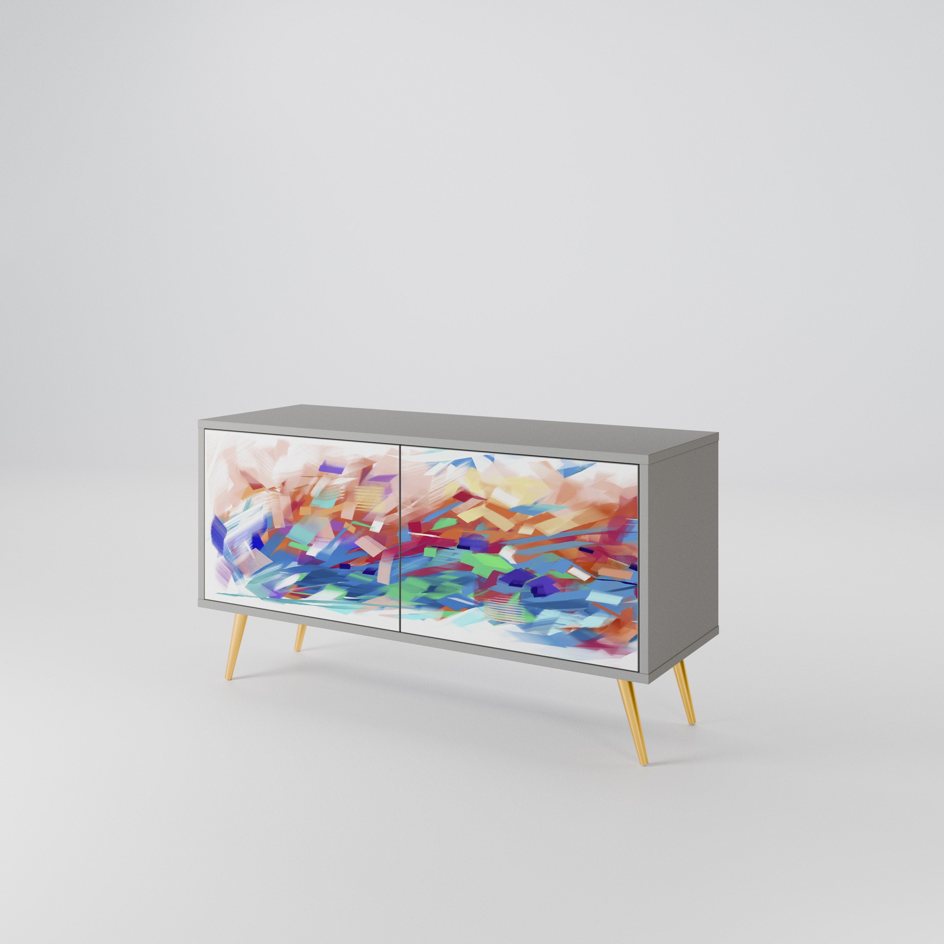 FINESSE MASH-UP Compact 2-Door TV Cabinet