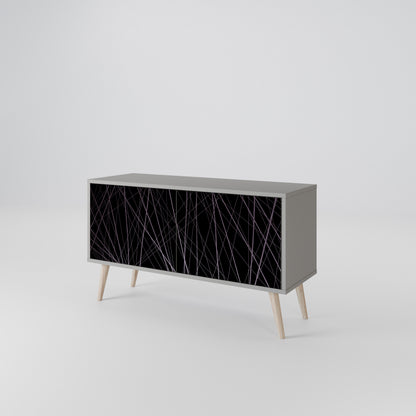 SHIMMER SPIDERGRAM Kompakt TV-bänk med 2 dörrar