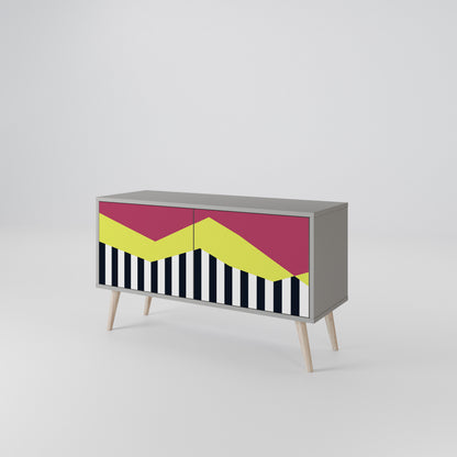 PIANO FANTASY Kompakt TV-bänk med 2 dörrar