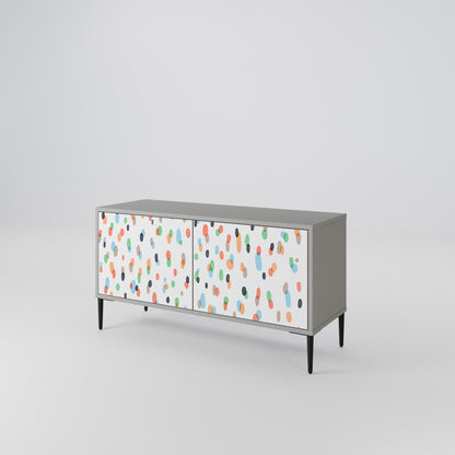 ENERGETIC SPOTS Kompakt TV-bänk med 2 dörrar