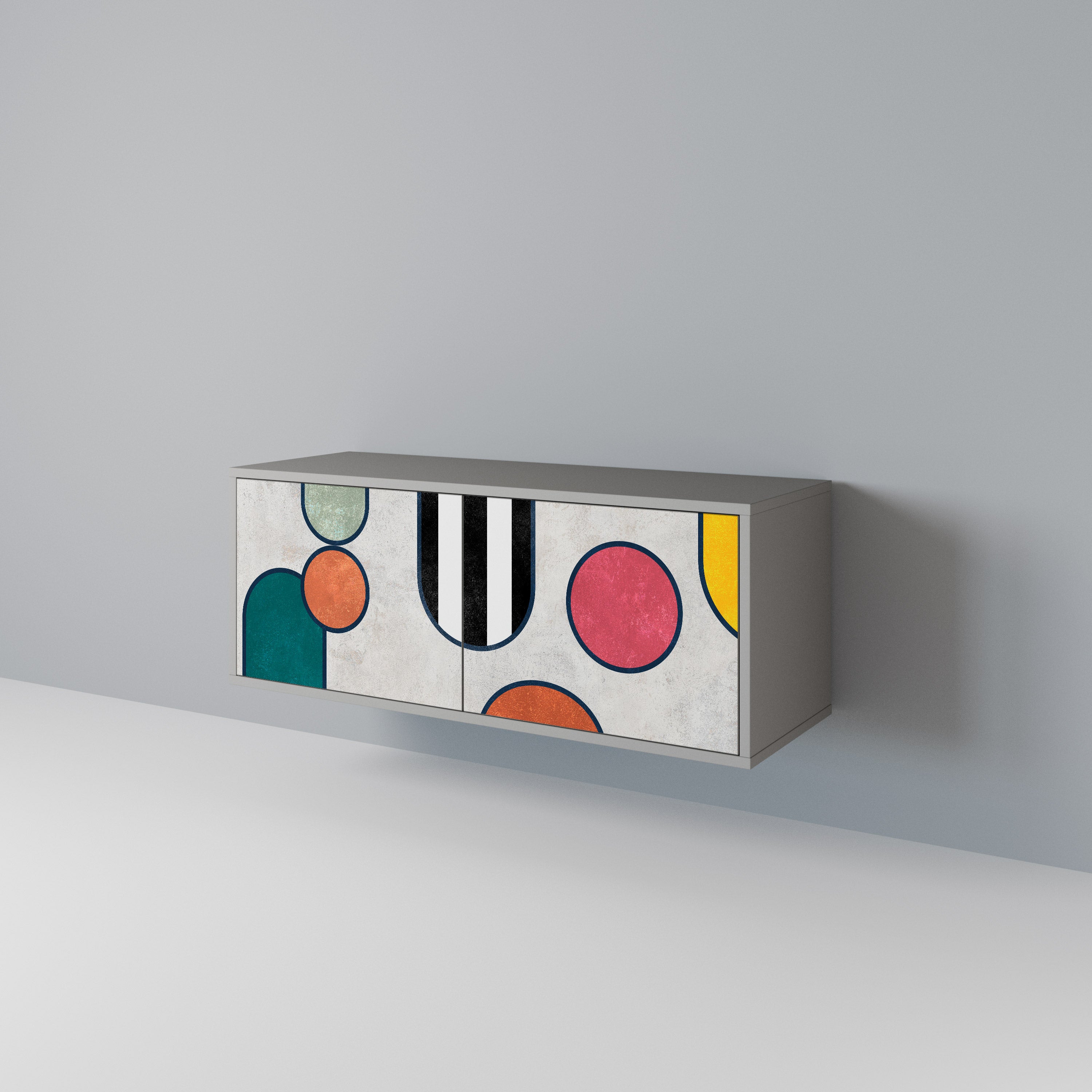 COOL STORY Compact 2-Door TV Cabinet