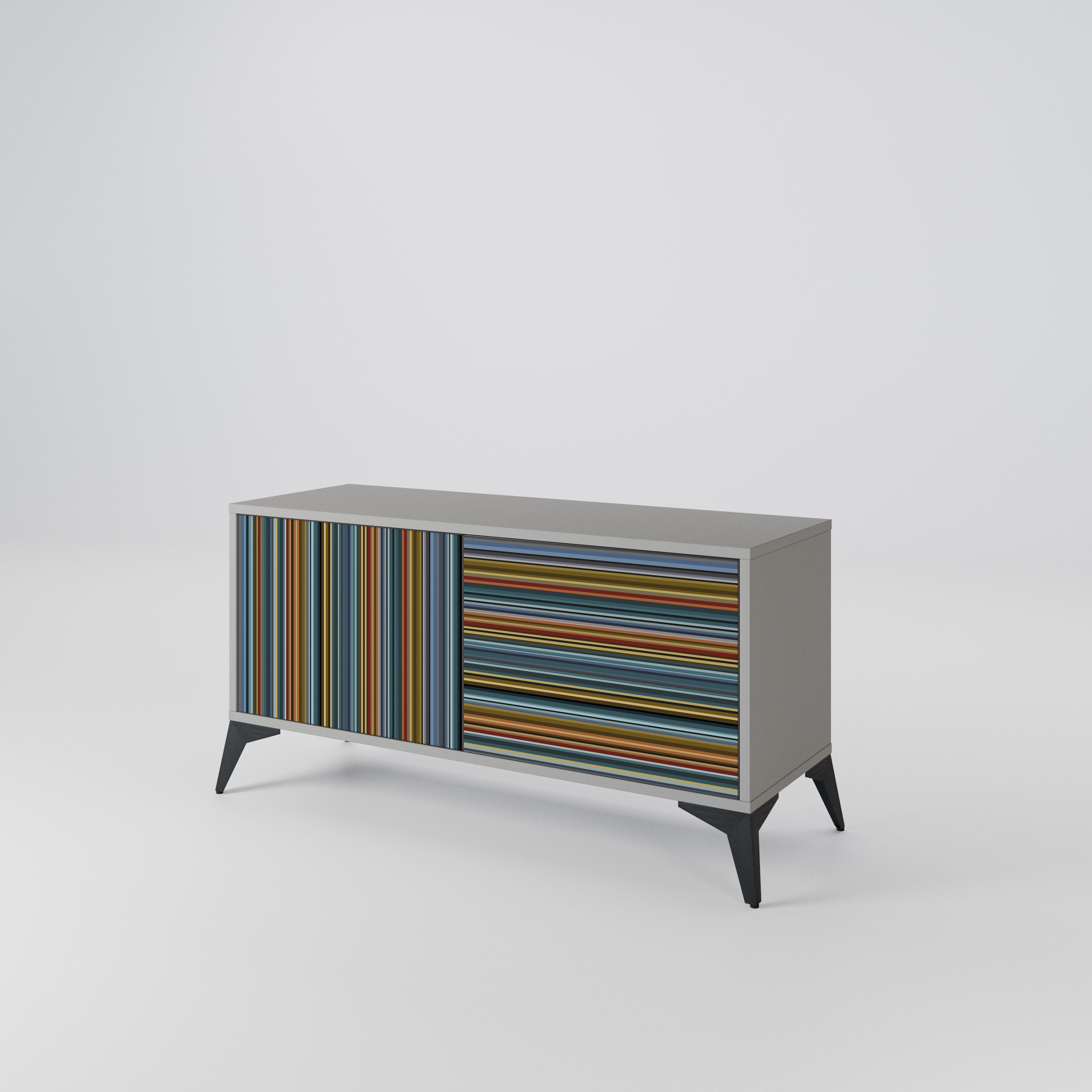 LINEOUT SPECTRUM Kompakt TV-bänk med 2 dörrar