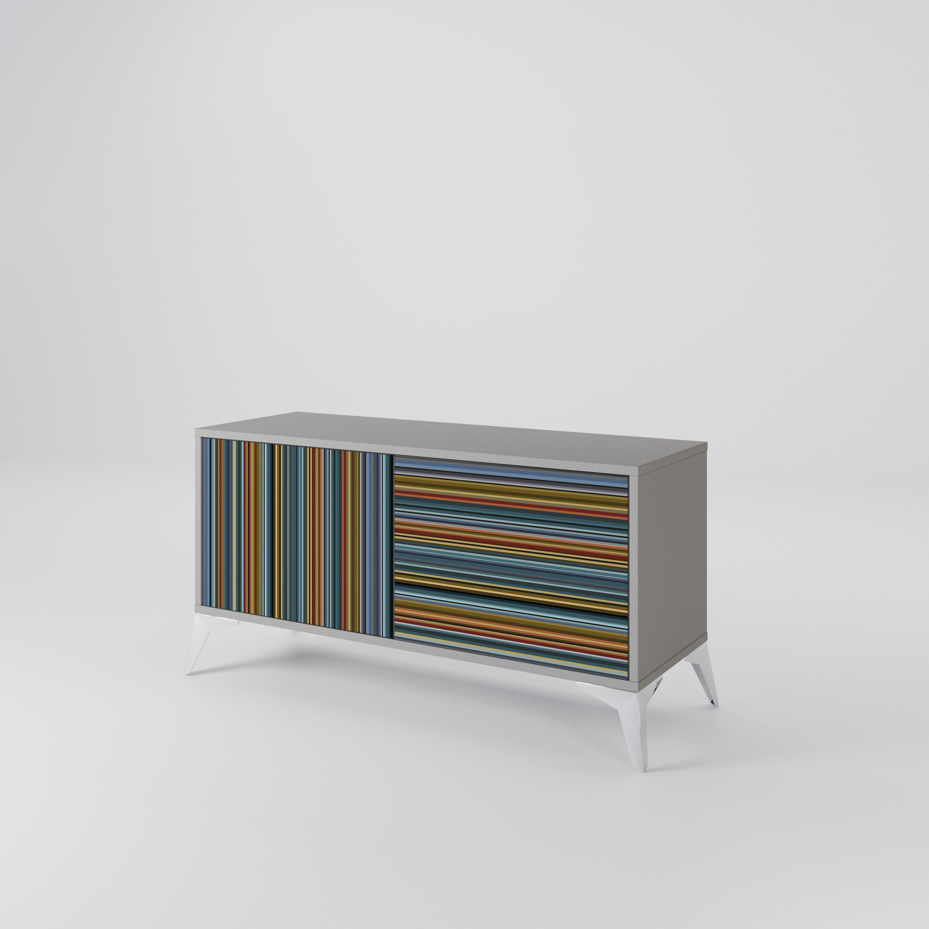 LINEOUT SPECTRUM Kompakt TV-bänk med 2 dörrar