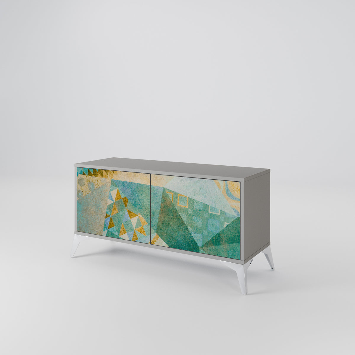 SPECTRUM SPLENDOR Compact 2-Door TV Cabinet